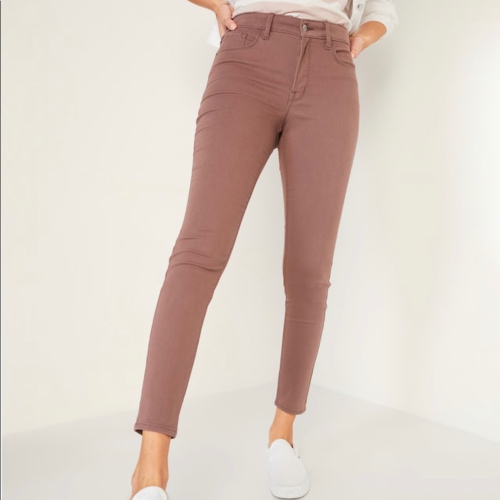 Old Navy 24/7 Jeggings in Pink